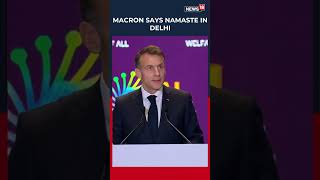 Emmanuel Macron Opens India AI Summit 2026 with Namaste, Praises India’s AI Vision | N18S