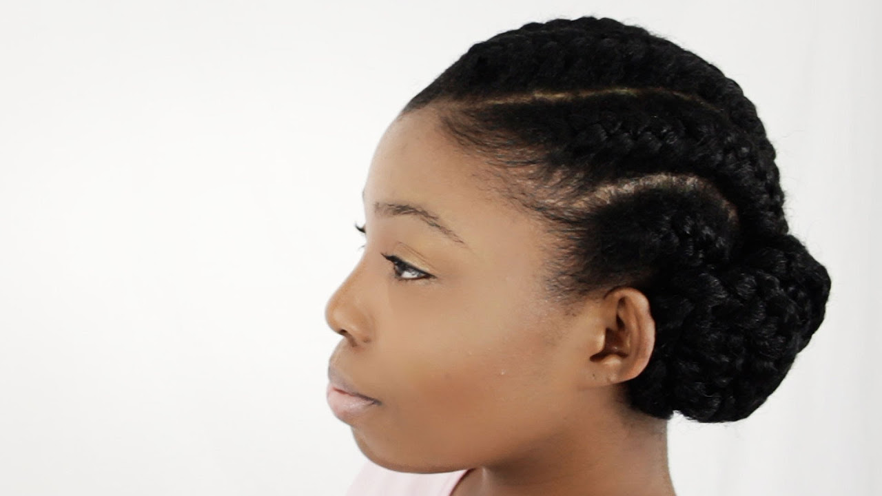HOW TO: new big bun tutorial with weave (Fan bun)|ClaireFendy - YouTube