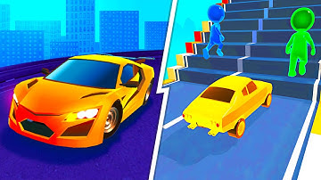 Race Master 3D vs Shape Shifting 🏎️🔄 Max Levels Walkthrough Update Gameplay | Android iOS Q19T1