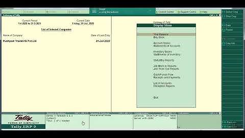 Print Only Closing Balance in Balance Confirmation Letter In Tally.ERP9
