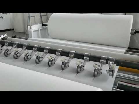 1880mm anụ ahụ akwụkwọ Jumbo mpịakọta slitting rewinding igwe |Tissue akwụkwọ slitter rewinder