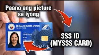 ✅PAANO ANG PICTURE SA SSS ID (MYSSS CARD)