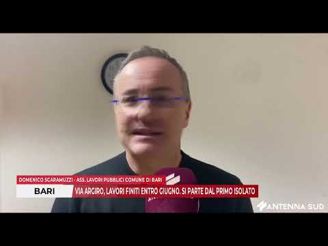 Video 9 FEBBRAIO 2026 - BARI: VIA ARGIRO, LAVORI FINITI ENTRO GIUGNO. SI PARTE DAL PRIMO ISOLATO