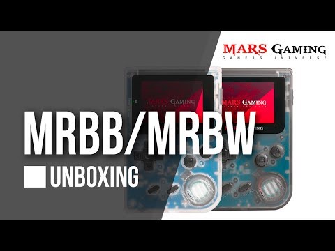 Consola retro MRBB & MRBW - Unboxing | Mars Gaming