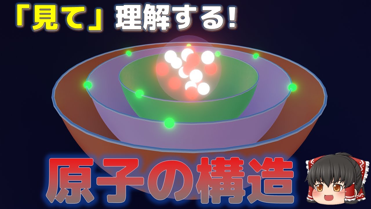【高校化学】原子の世界を覗いてみよう！ー原子構造と電子配置ー