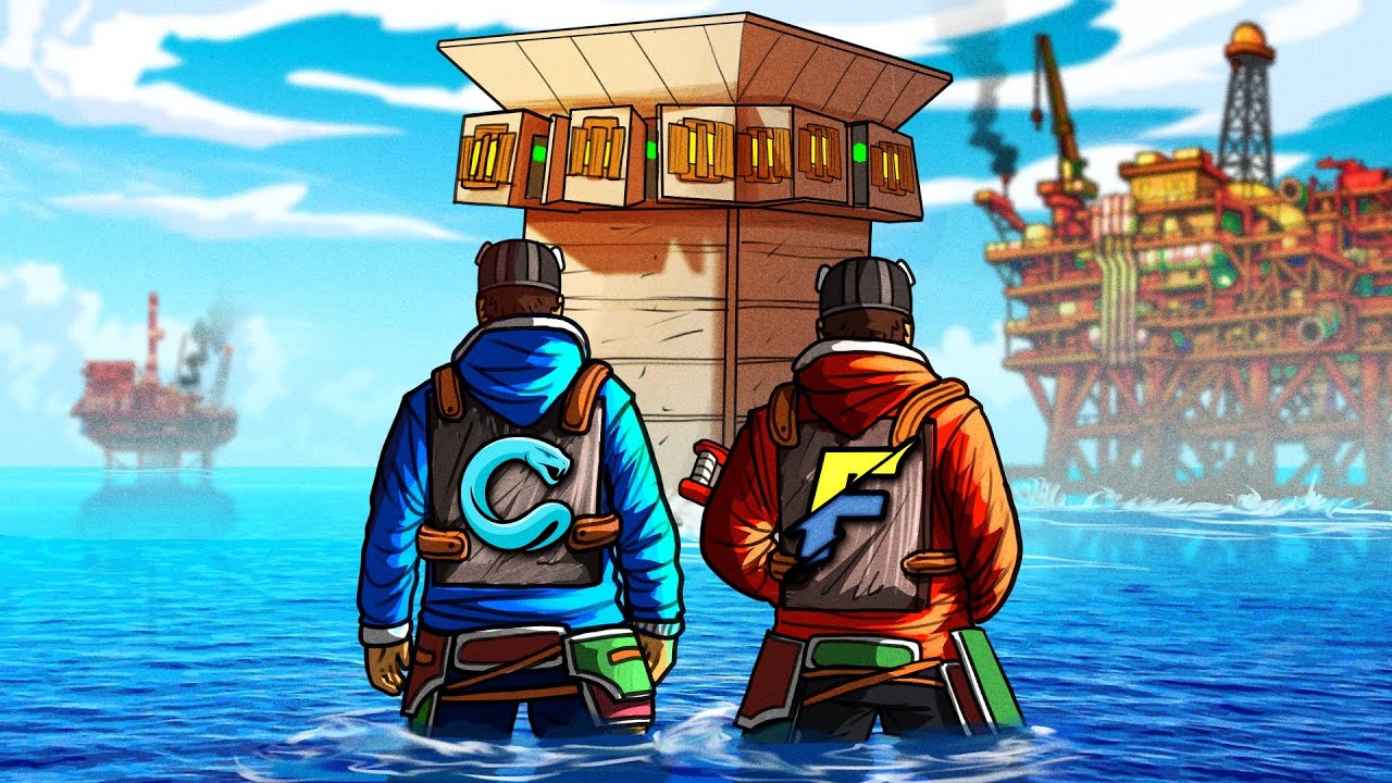 We Built the PERFECT OCEAN BASE on FORCE WIPE - Rust