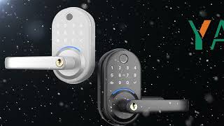 Overview: Unlock your door easily with Yamiry Smart Lock fingerprint, app, keyless entry!