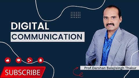 L-8(DC)QPSK Part-I, Prof.Darshan B.Thakur, Assistant Professor, Terna Engineering College Dharashiv.