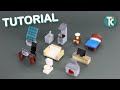LEGO Furniture Tutorial (10 piece builds PART1)