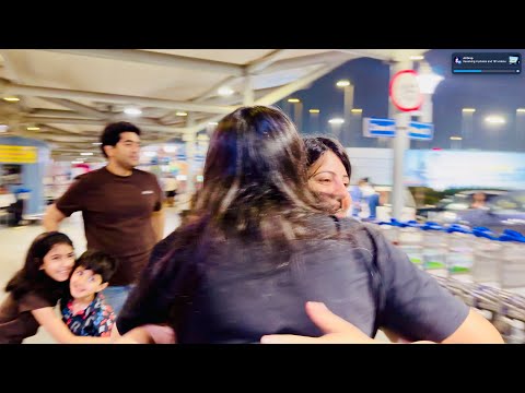 WE FINALLY REACHED INDIA! 🇮🇳 Airport Surprise DIVYA’S INDIAN WEDDING OUTFIT SHOPPING