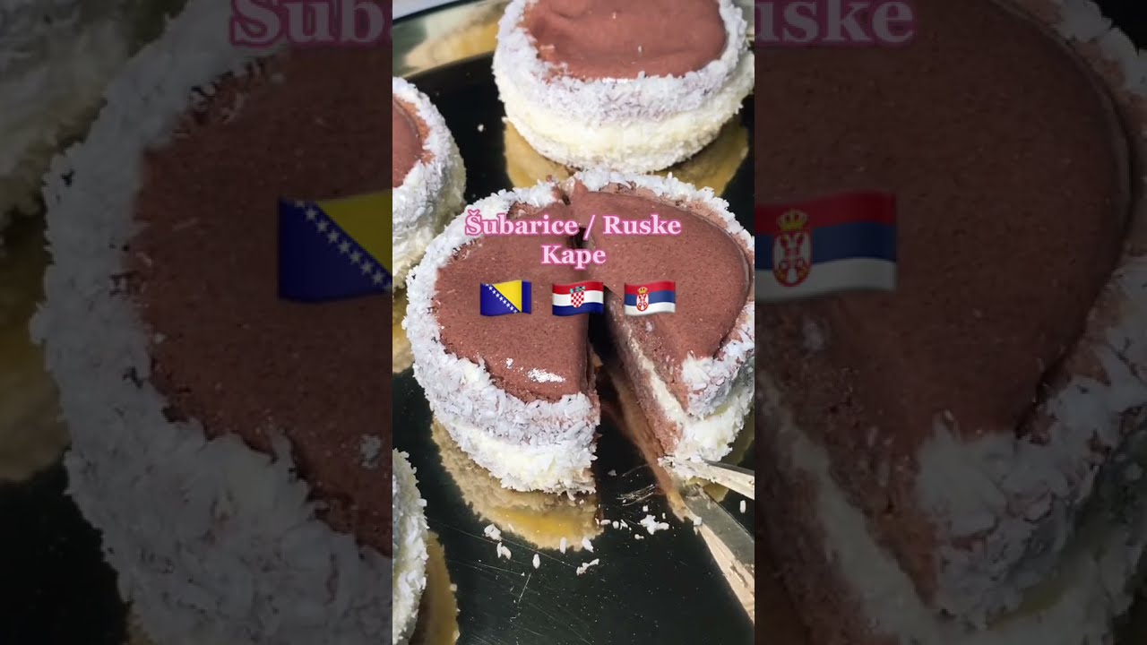 🇧🇦🇭🇷🇷🇸 Ruske Kape/Šubarice/Russische Mütze/Vanillecreme Törtchen aus ...