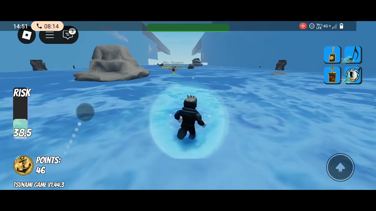 gioco a roblox su tsunami game (con il mio amico giuseppe - YouTube