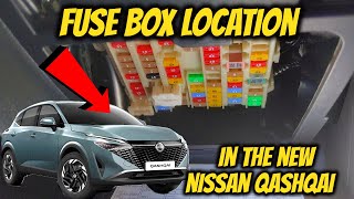 Fuse Box Location 2025 Nissan Qashqai