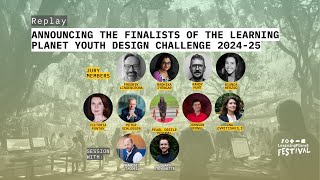 Announcing the finalists of the Learning Planet Youth Design Challenge 2024-25