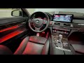 BMW F02 LCI 750li Individual LED ambient interior lighting