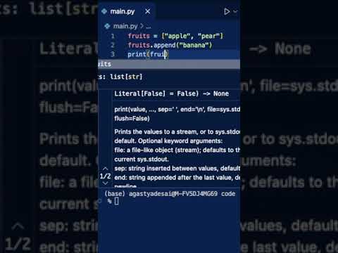 Basic Python List