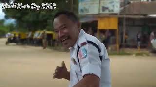 Viral video | Lakhon hain yaha dilwale | Nagaland traffic police at Jalukie.