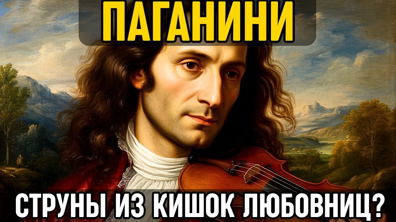 ПАГАНИНИ: Человек, который ИГРАЛ как ДЬЯВОЛ и ПОКОРИЛ весь мир одной струной!