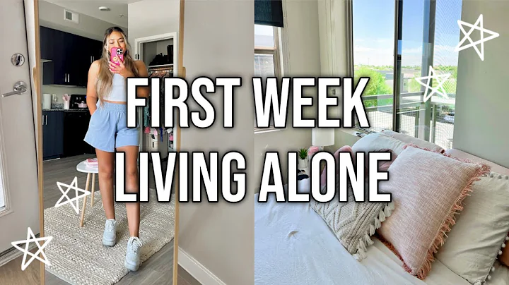 FIRST WEEK IN MY NEW APARTMENT!!