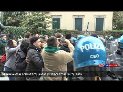 SIT IN DAVANTI AL COMUNE DEGLI ANTAGONISTI DEL PEDRO | 01/02/2023