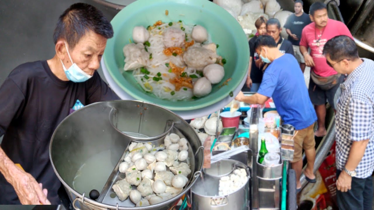 คิวยาวรอไหวไหมก๋วยเตี๋ยวแคะเฮียอ้วนยศเสซอย3