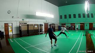 25AUG26 CRC BADMINTON ONG HOCK AIK-TAN HEAP CHEE VS GOH SEAK DIN-DR LIM NGIN SEANG