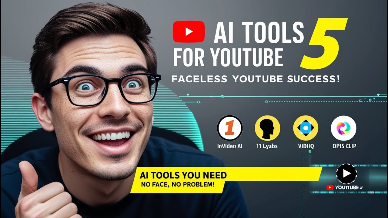 How to Start a Faceless YouTube Channel Using AI Tools | 5 ai tools for youtube | TechGumbo