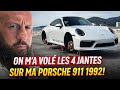 😡 ON M’A VOLÉ LES 4 JANTES SUR MA PORSCHE 911… 😡 (INACCEPTABLE)