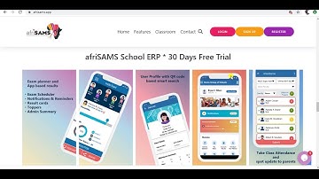 Website Builder Module in afriSAMS School ERP