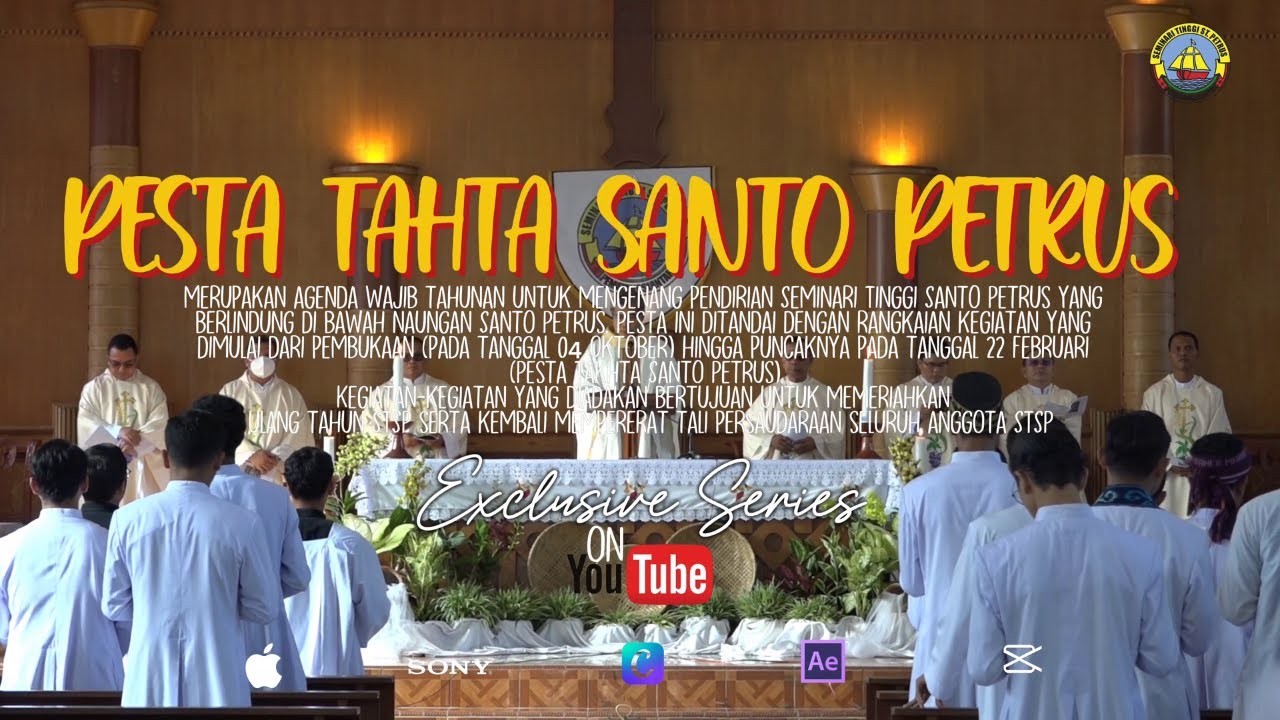Pembukaan Pesta Tahta Santo Petrus 2024/2025 | SEMINARI TINGGI SANTO
