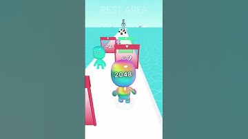 MAN RUNNER 2048 JELLY RUN GAMEPLAY PART 1 🎮 #manrunner2048 #casualgames #runnergame #crazygame