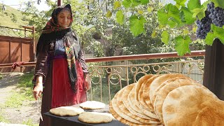 DAGESTAN remote village life. 100 YEARS OLD grandmas dancing and making traditional food