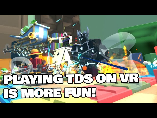 I played TDS but in VR..I JOHN ROBLOX_哔哩哔哩bilibili