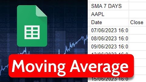 Supercharge Your Portfolio: GOOGLEFINANCE Moving Average