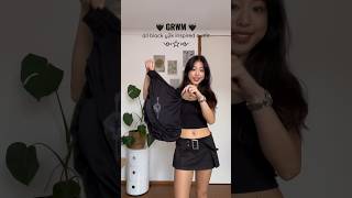 All Black Y2K Inspired Outfit The Boots Are Giving Bratz