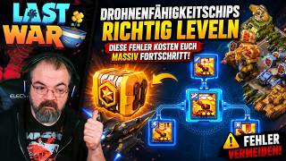 DROHNENCHIPS EFFIZIENT LEVELN – So verschwendet ihr keine Ressourcen mehr! | LAST WAR: SURVIVAL