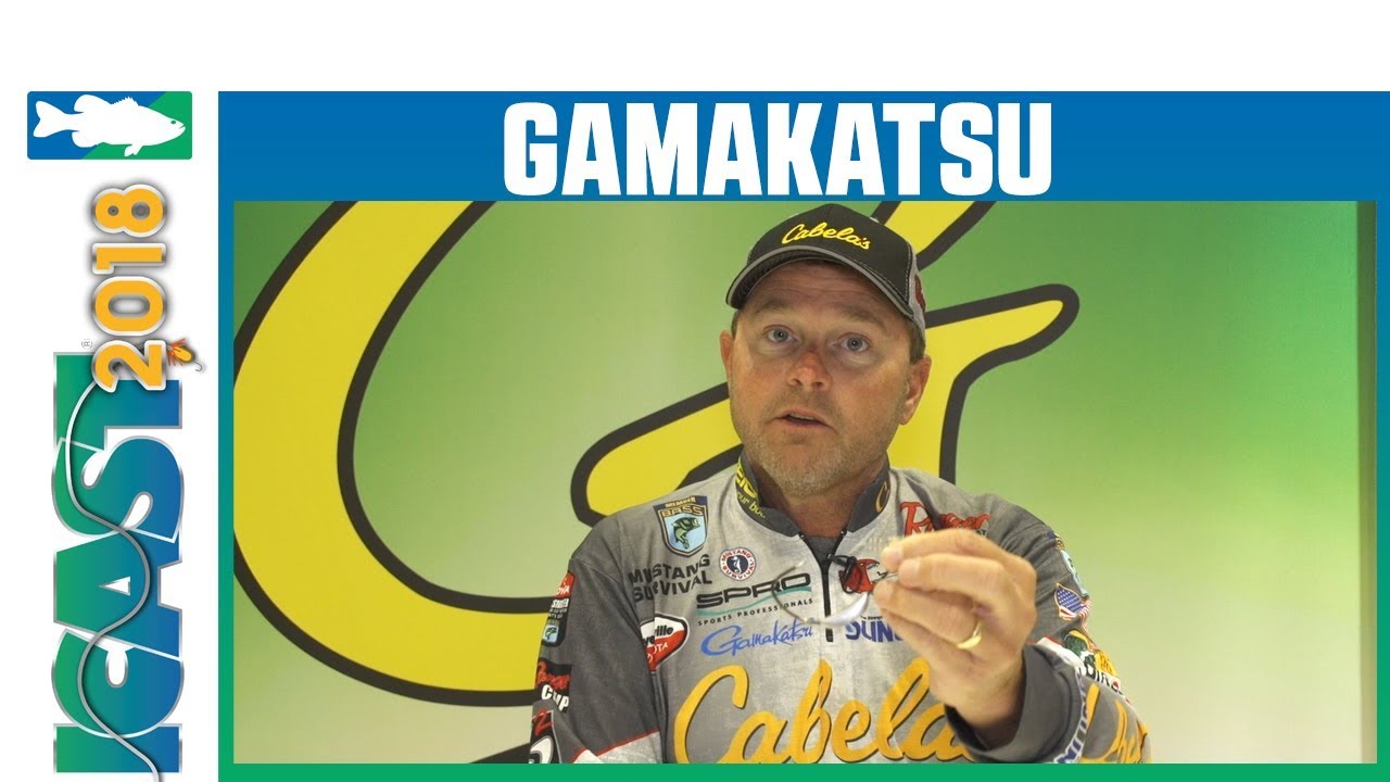ICAST 2018 Videos - Gamakatsu Spring Lock Monster Hook with Mike McClelland