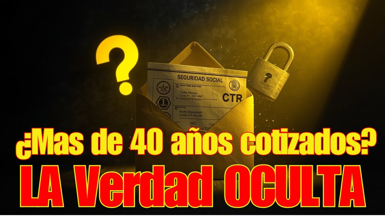 ¿Sirve de ALGO cotizar 40 años? La VERDAD que nadie te dice…