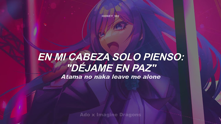 Ado x Imagine Dragons - Take Me To The Beach (Sub español /Lyrics /Romaji)