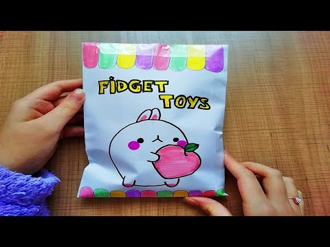 FİDGET TOYS SÜRPRİZ PAKET AÇIYORUM|KENDİ YAPTIĞIM SÜRPRİZ PAKET  DIY KENDİN YAP BLİND BAG POP İT