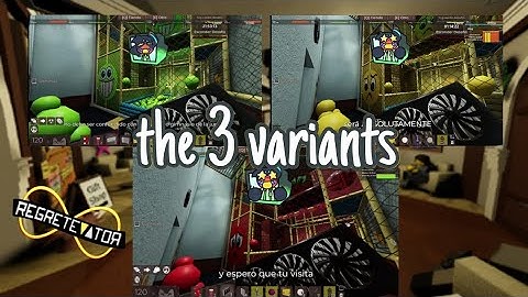 the 3 color variants of SQUISHY FUN FLOOD MAP | REGRETEVATOR