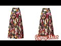 HOW TO MAKE A GYPSY SKIRT IN 15 MINS FOR BEGINNERS || TIERED SKIRT || GYPSY SKIRT|| GYPSY SKIRT DIY