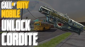 How To Unlock FREE Cordite In Call Of Duty Mobile #CODMobile