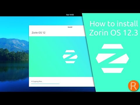 How to install Zorin OS 12.3