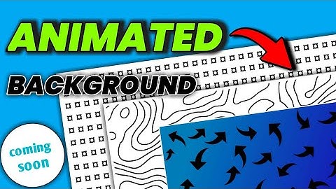 How To Make Animated Background videos Like @Algrow 😍