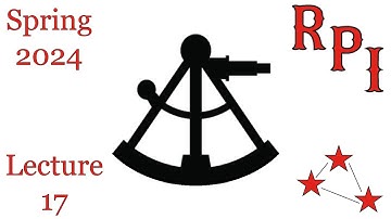 Intro to Space Nav Lecture 17 - Inertial Navigation