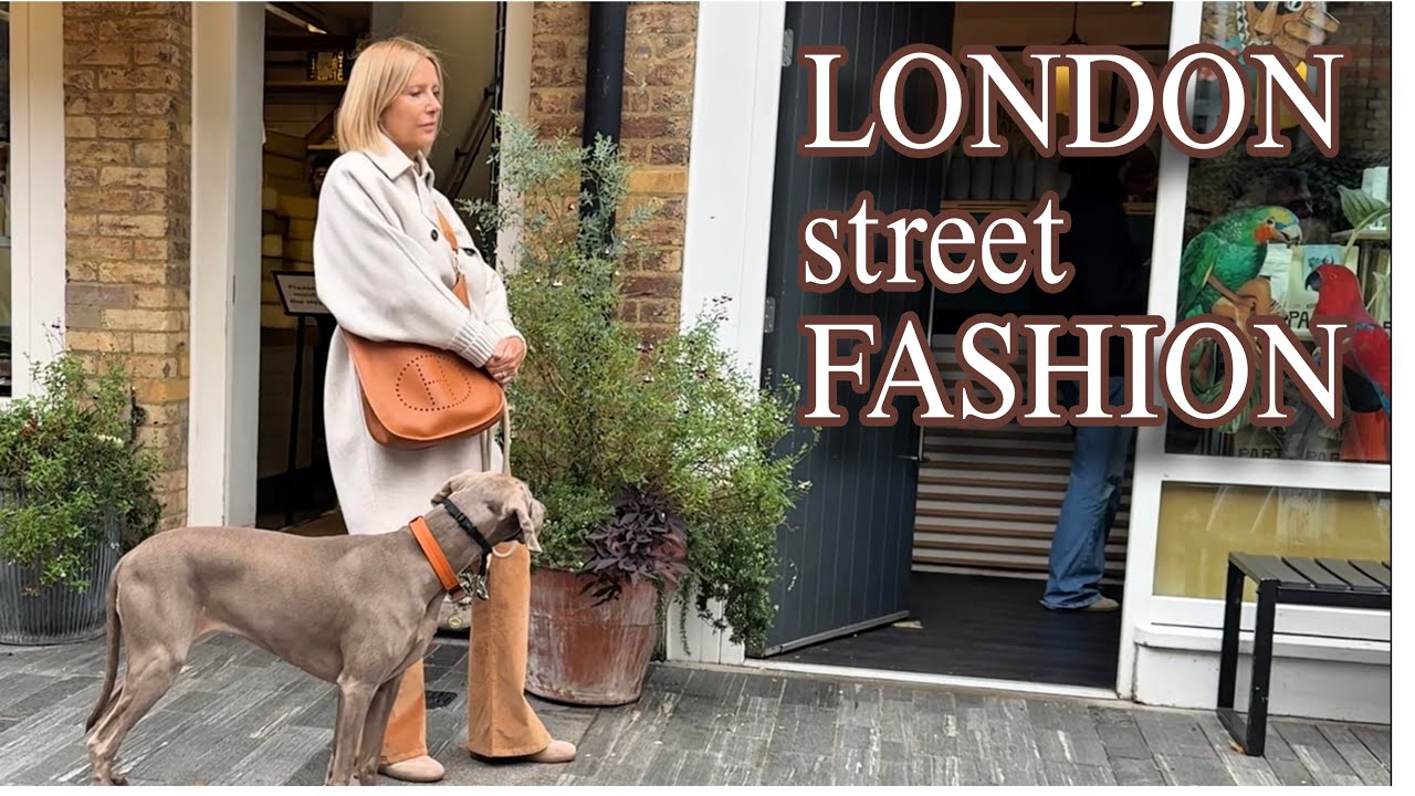 Потрясающая осенняя модаУличный стиль Лондона 2025