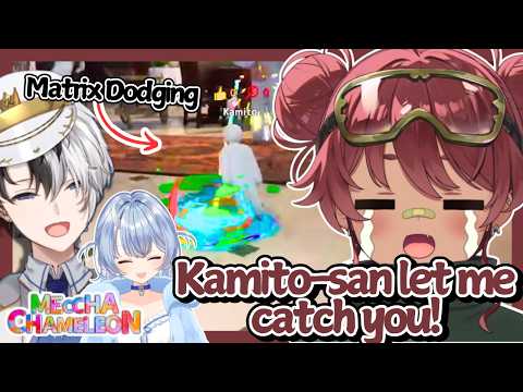 When a Bunch of Newbies Play Meccha Chameleon 〖Kamito,Onatsu,Maru-kun,Nenemaru/etc - English Sub〗