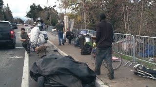 Tent cities rise amid housing shortage in Silicon Valley