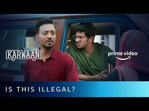 'Kya Ladki Ki मदद Karna Illegal hai?' | Irrfan Khan | Karwaan | Amazon Prime Video